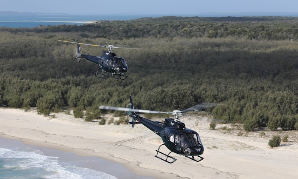 海豚岛 (天阁露玛) 摩顿岛终极直升机观光之旅