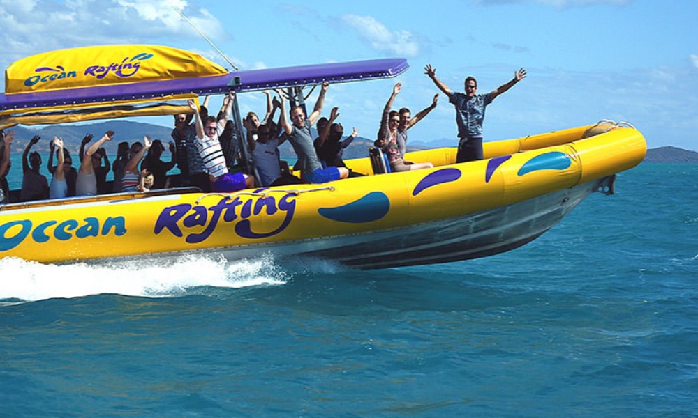 Reef and Whitsundays - Ocean Safari & Ocean Rafting Two Trips Deal