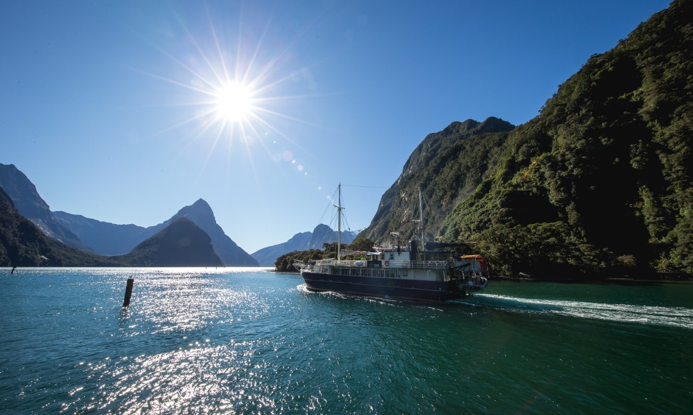 Milford Sound Cruise (Options with Heli/Flight/Bus RT)