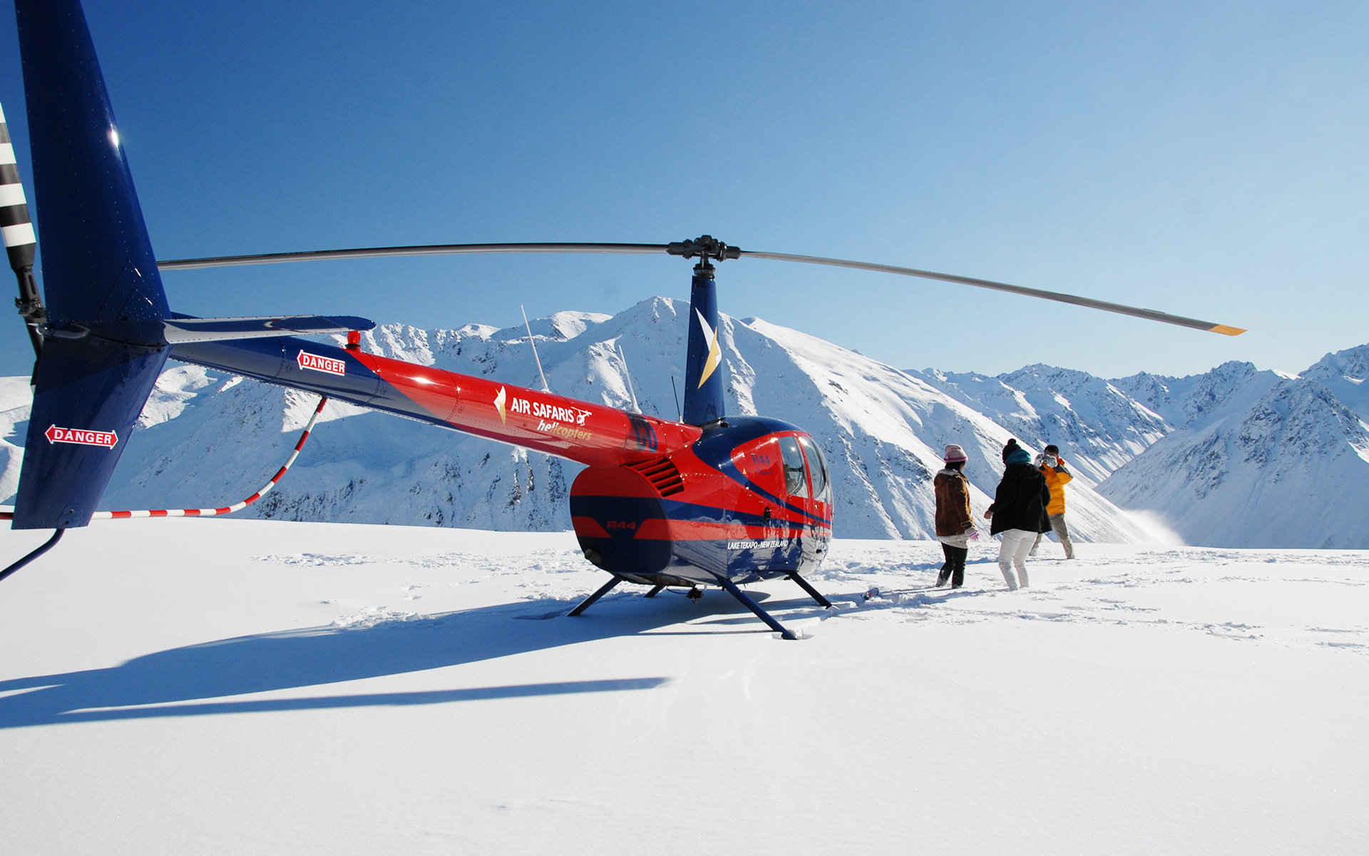 蒂卡普湖直升机观光 (可选高山/雪地着陆)