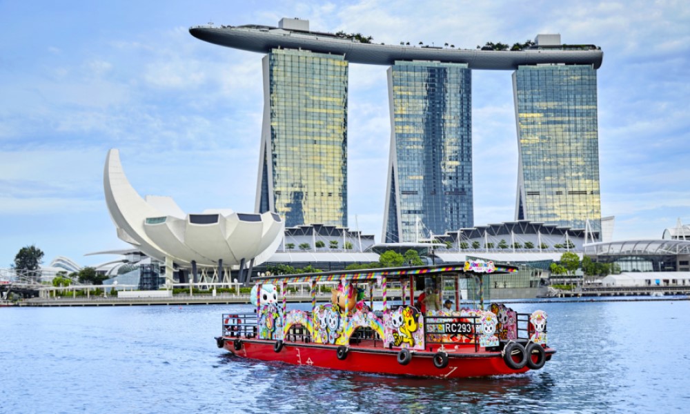 新加坡河驳船游